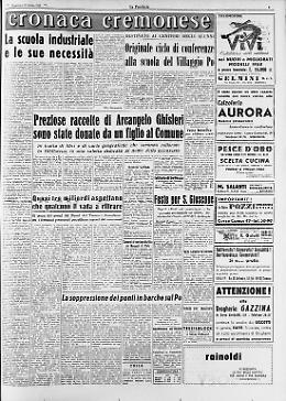 Preziose raccolte di Arcangelo Ghisleri sono state donate da un figlio al Comune