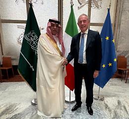 Italia-Arabia Saudita, Urso incontra il ministro del commercio Al-Kassabi