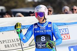 Curtoni vince il SuperG in Val di Fassa, Zenere terza