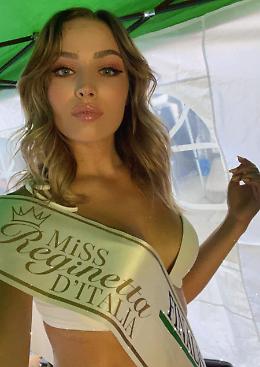 La diciassettenne Angelica Ferrari alle finali di 'Miss Reginetta d’Italia'