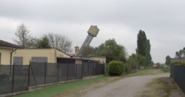 Torre dell'acquedotto, il video della demolizione