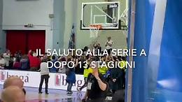 Basket, Vanoli: la gara d'addio si trasforma in grande festa