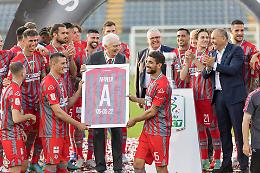 Cremo in serie A: il cavalier Arvedi in campo... e parte la festa