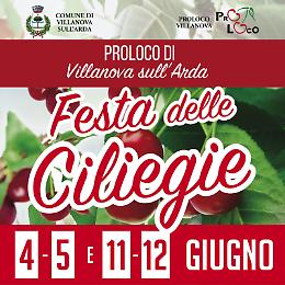FESTA delle CILIEGIE 2022 a Villanova sull'Arda