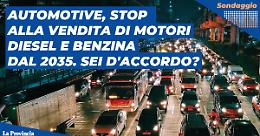 Automotive, stop alla vendita di motori a combustione per il 2035. Sei d'accordo?
