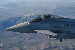 Eurofighter caduto, recuperato il corpo del pilota