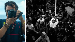 Il fotoreporter Cavallari: «Per 40 giorni a bordo della Ong Humanity1»
