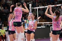 Volley, la Vbc batte Firenze 3 a 1 e vola in Europa
