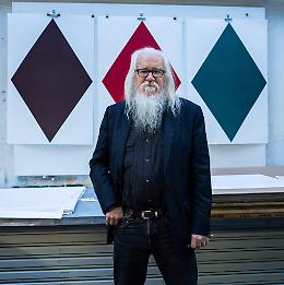 Mostra personale di Olivier Mosset 
