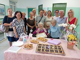 Festa per i 100 anni della gussolese Franca Bozzetti