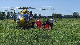 Rovinosa caduta da cavallo, 58enne in ospedale