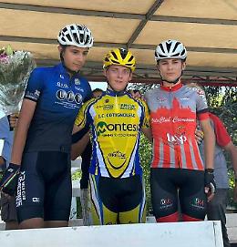 Ciclismo: Gregori e Bolzoni salgono sul podio