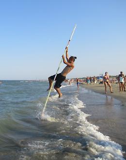 Atletica: l'allenamento? Si fa al mare!
