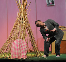 ''I tre porcellini'' spettacolo teatrale con Tiziano Manzini