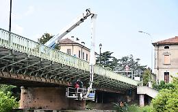 Ponte di via Cadorna, ridotti sensibilmente i tempi di chiusura