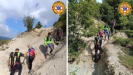 In pericolo sul monte Mora, 58enne cremonese soccorsa