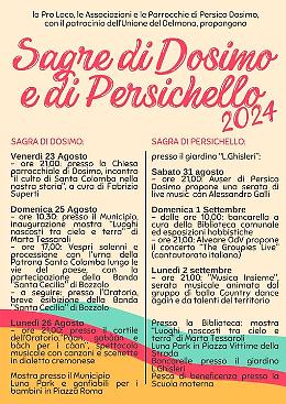 Le Sagre di Dosimo e Persichello 2024