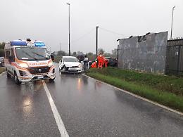 Incidente sulla Castelnovese: tre persone coinvolte, nessun ferito grave