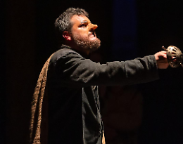 Spettacolo "il fu Mattia Pascal" della Compagnia Teatrale I Guitti