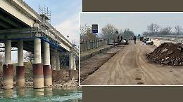 Restyling per i piloni del ponte