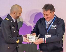 Sport al Top, il pilota cremonese Graziano Mazzolari premiato a Gallipoli