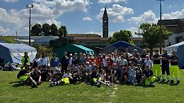 Notte in tenda con la Protezione Civile, 50 bimbi alla scoperta dell'impegno civico