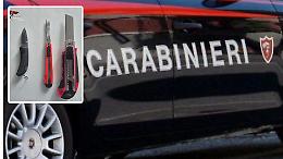 Coltello e taglierini nell’auto, denunciato un 45enne