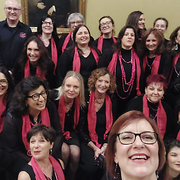 Nuova tappa del tour di Natale del coro femminile Pink Voices