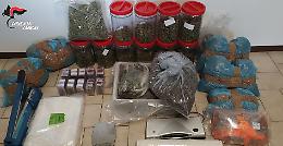 Maxi sequestro di droga: 16 chili di hashish e marijuana in un&rsquo;abitazione