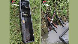 Ritrovati armadio blindato e fucili rubati a Bagnara