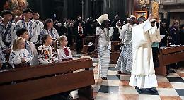 La messa dei popoli tra emozioni e colori