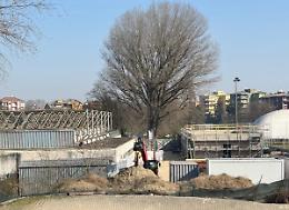 Impianti sportivi al Po, i lavori entrano nella fase finale