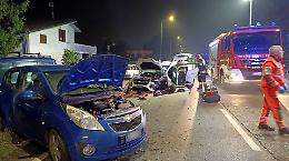 Due schianti: 5 feriti in mezz&rsquo;ora