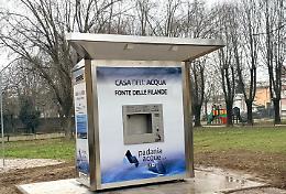 Attiva la Fonte delle filande: apre la nuova casa dell&rsquo;acqua di Padania Acque