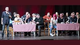 Tutti all&rsquo;osteria con Giacobazzi: risate e ricordi