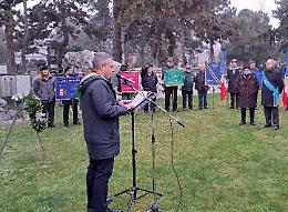 Giorno del Ricordo, la cerimonia al Civico cimitero