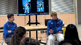 Cristian Borrelli alla Palafiori, il talento cremasco parla di sicurezza ai giovani