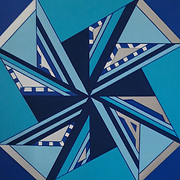 &ldquo;Sinergie geometriche&rdquo; personale di Antonella Agnello