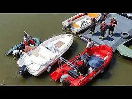 VIDEO Le ricerche della vettura nel fiume Po