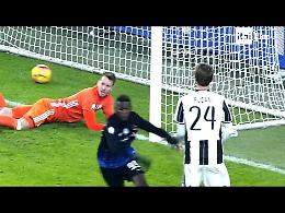 Il gol di Latte Lath nella sfida tra Juventus e Atalanta (3-2) di Coppa Italia
