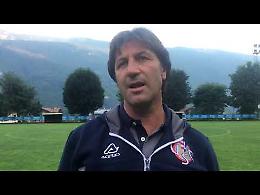 VIDEO Intervista a mister Rastelli della Cremonese dopo il test col Mezzocorona