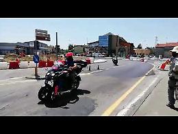 VIDEO Il transito del Giro d'Italia U23 di ciclismo