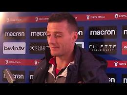 VIDEO Lazio-Cremonese 4-0: intervista all'attaccante Daniel Ciofani