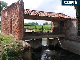Antica chiusa: restaurato il «Sostegno a Sant'Omobono» 