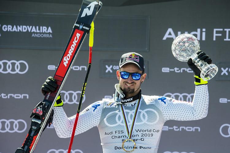  Sci, Dominik Paris vince coppa superG  