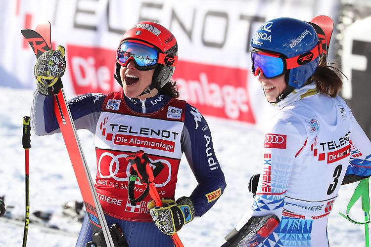 Sci, il gigante del Sestriere alla Brignone