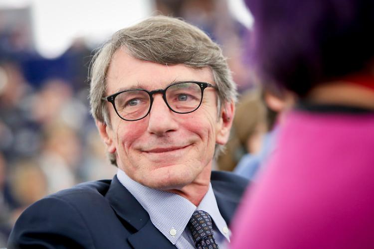 Sassoli: bisogna emettere Recovery bond