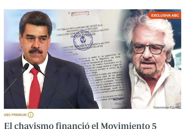 Abc, 'Chavez finanziò l'M5s nel 2010'. Crimi: 'E' una fake news'