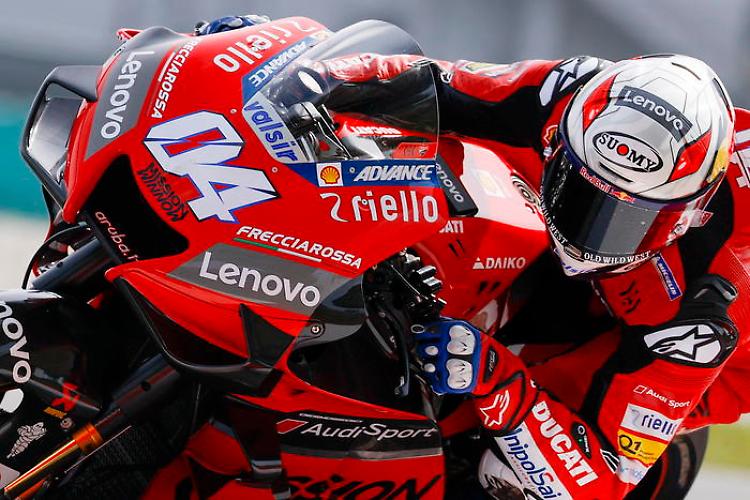 Infortunio alla spalla per Dovizioso in gara motocross