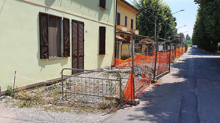 Pista ciclabile in via Madonnina
